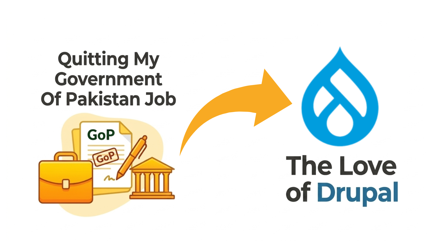 Quiting government job to drupal